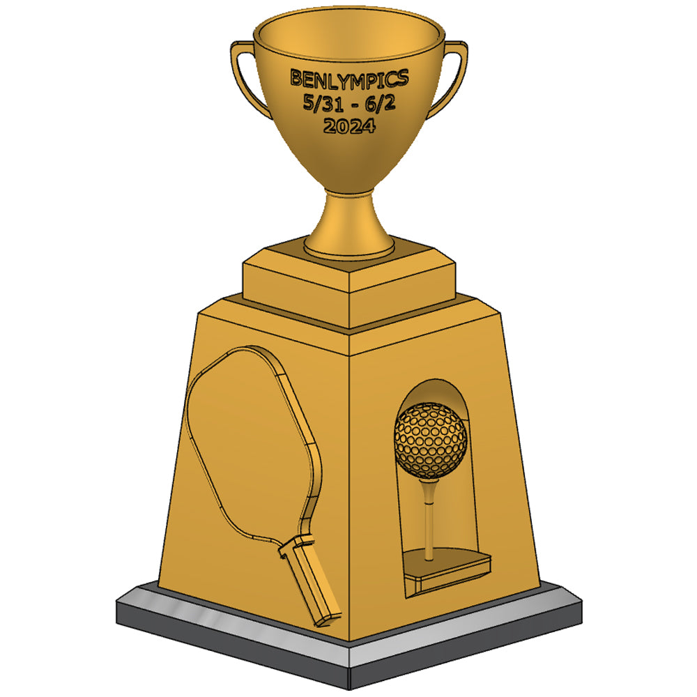 Fantasy Football shops Trophy - Custom 3D Printed Trophies