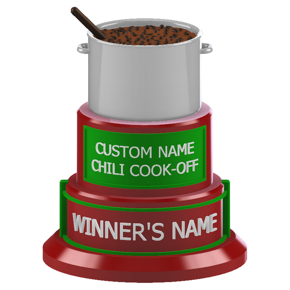 Chili Cook-Off Tiered Trophy