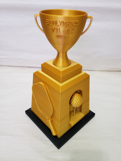 Custom 3D Printed Trophies